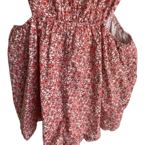 American Eagle Floral Cutout Romper – XL NWT Summer BOHO Festival Style NWT - Picture 5 of 11